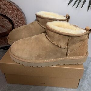 UGG Classic Tan Suede Boots